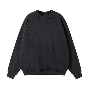 Sudadera para hombre al por mayor, OEM, de algodón polar, corte holgado, MOQ bajo para marcas de etiqueta privada en EE. UU. - Product Image 3