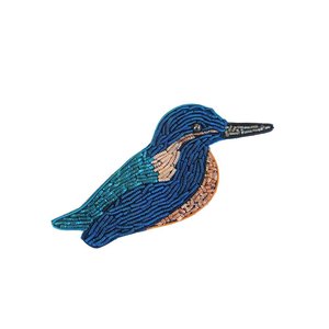 High Quality Embroidered Bullion Wire Brooch Rhinestones Luxury 3D Custom Logo Color <b>Sew</b>-On/<b>Pin</b>-On Options Nonwoven Felt Fabric - Product Image 6