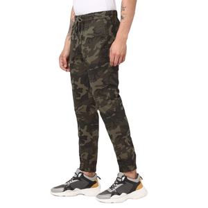 Pantalon de survêtement Cargo de jogging de fitness personnalisé pour hommes, short personnalisé avec poches latérales, tissu tissé à motifs imprimés BD - Product Image 2