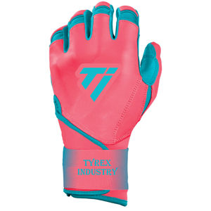 ถุงมือตีเบสบอลแบบกำหนดเอง OEM สีเขียวอมฟ้าชมพู สำหรับมืออาชีพ เด็กและผู้ใหญ่ ขายส่งจากผู้ผลิต - Product Image 2