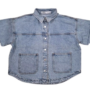 เสื้อยีนส์แขนยาวสำหรับเด็กผู้หญิง, เสื้อยีนส์แขนยาวใส่สบายเสื้อผ้าผ้าฝ้าย100% สำหรับฤดูหนาว - Product Image 2