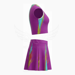 Uniforme de Porristas sin Mangas, Venta Directa de Fábrica, Nuevo Estilo, Ropa Deportiva - Product Image 3