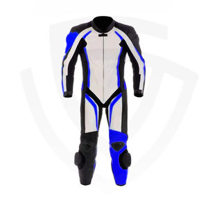 Custom Breathable <b>Motorcycle</b> Leather Biker Racing Suit High Quality Stitching Rubber Logo Embroidery Printing Custom Colors - Product Image 1