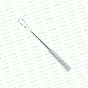 เครื่องมือผ่าตัดต่อมทอนซิลและยกต่อมทอนซิล Henke ขนาด 9 1/4 นิ้ว – ที่ขูดหลอดลมแบบสองด้านที่นำกลับมาใช้ใหม่ได้ โดย Vaslcare - Product Image 1