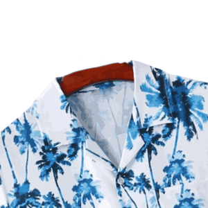 เสื้อชายหาดสีพื้นคอกลมสำหรับผู้ชาย, เสื้อขนแกะแห้งเร็วระบายอากาศได้ดีผ้าฝ้าย100% ตามสั่งวันหยุด - Product Image 4