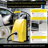 Nettoyeur Vapeur Électrique Instantané 3000W avec Fonction Ozone, Machine de Détail Automobile pour l'Élimination des Taches et des Odeurs à l'Intérieur des Voitures