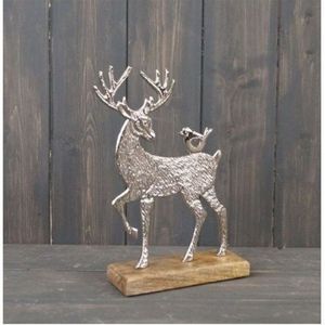 Statue de renne en métal et résine, style minimaliste, sculpture abstraite d'animal, vente en gros, figurine décorative pour salon - Product Image 6
