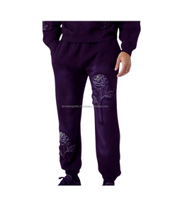 Ensemble de vêtements de course à pied décontractés pour hommes personnalisés OEM Winter Me'sn Survêtement Joggers Gym Wear Plus Size 2 Piece Suit - Product Image 4