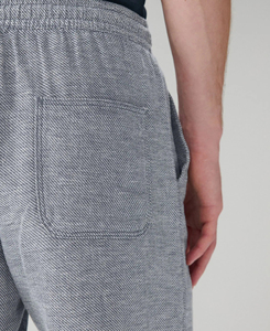 Pantalones Cortos Oxford de Algodón para Hombre, Talla XL, Cintura Media, Color Gris Sólido, con Cierre de Cordón, Casuales, Transpirables, MOQ Bajo - Product Image 2
