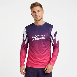 Camiseta de Baloncesto Personalizada – Jersey Sublimado de Manga Larga, Ropa Deportiva de Secado Rápido para Entrenamiento en Equipo - Product Image 1