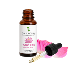 Huile d'absolue de lotus rose de qualité professionnelle pour l'industrie parfumerie, formules de mélange premium et innovation olfactive - Product Image 1