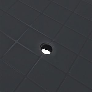 39.8 antracite "x 26.8" x 28.3 "tavolo da giardino in plastica per mobili da esterno - Product Image 4