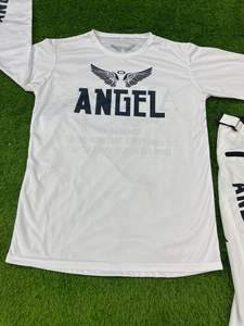 Combinaison de motocross Angel à manches longues, blanche, en polyester, séchage rapide, équipement de course pour hommes, toutes saisons - Product Image 4