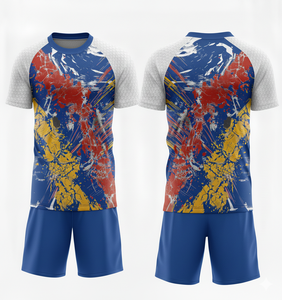 Conjunto de Uniforme de Fútbol Sublimado con Logotipo Personalizado, Uniformes de Entrenamiento de Secado Rápido, Equipación de Club, Estilo Retro, Corte 100% Automatizado - Product Image 6