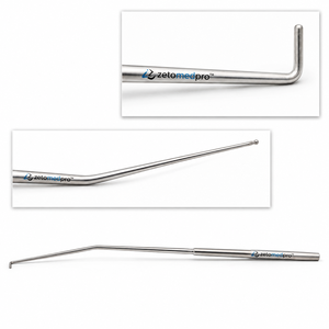 Instrumento Quirúrgico Zetomed.pro Smithwick Button Hook para Procedimientos ORL, Clase I, Manual, Certificado CE, MA-0528, Garantía de 2 Años - Product Image 4