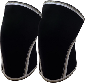 Rodilleras de Compresión de Neopreno de 7mm con Logotipo Personalizado, Rodilleras de Nailon para Gimnasio, Levantamiento de Pesas, Protección Deportiva - Product Image 1