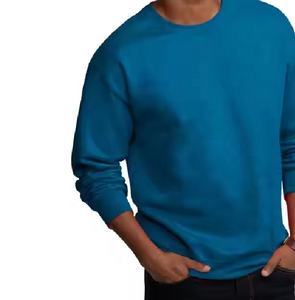 Pull-over d'hiver de la meilleure qualité pour hommes, sweat-shirt à manches longues personnalisé et confortable avec col rond brodé en polaire - Product Image 6