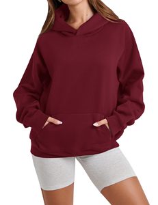 Hoodie Heavyweight Fleece Quiet Luxury Streetwear OEM Manufacturer Women's Luxury Blank Hoodie Thick Cotton Premium Hoodie - Product Image 3