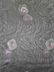 Abaya 100% ผ้าซาตินเงาแบบพิเศษของผู้หญิงผ้าโพลีเอสเตอร์อบายาผ้าแจ็คการ์ดฟูคราสีรุ้งระบายอากาศได้ดีพิมพ์ลาย PK 1544เสื้อผ้าเด็กผู้หญิง - Product Image 2