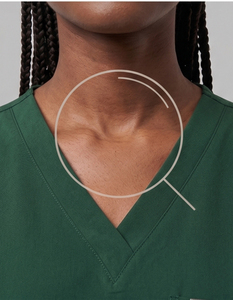 Tenues de Travail Personnalisées pour le Personnel Médical des Hôpitaux / Chemises de Travail pour Infirmières / Chemises de Travail à Col en V pour Femmes - Product Image 4