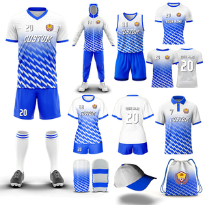 Conjunto de Camiseta de Fútbol para Adultos, Impresión Digital, 100% Poliéster, Secado Rápido, Duradero, Ligero, Uniformes Personalizados para Equipos, Cómodo y Deportivo - Product Image 4