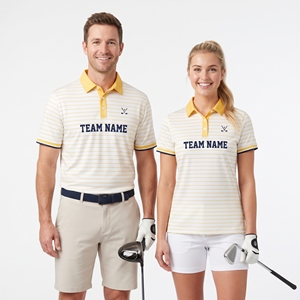 Vêtements de sport, maillot de golf professionnel 100% polyester, col rabattu, polos de golf, fabrication de maillots de golf, hauts de sport unisexes - Product Image 1