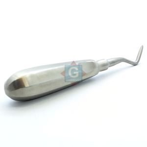 Elevadores Dentales Manuales de Acero Inoxidable de Alta Calidad con Diferentes Diseños y Formas, con Empuñadura Acolchada de Lujo - Product Image 2