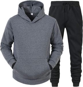 Wholesale Star Works Corporation <b>Mens</b> Sweat Suits 2-Piece Hoodie Set Jogging Tech Fleece Track Suit Custom Logo Jacket - Product Image 5