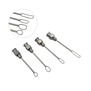 ชุดอุปกรณ์ลูปสำหรับล้างตาผ่าตัดตาแบบแมนนวลระดับพรีเมียม 4 ชิ้น ปลายลูปขนาดเล็กพิเศษ ทำจากสแตนเลส ได้รับการรับรองมาตรฐาน CE - Product Image 1