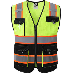 Chaleco de Seguridad de Malla de Alta Visibilidad OEM con Tiras Reflectantes, Chaleco de Trabajo Industrial, Chaleco de Seguridad Personal para Almacenes - Product Image 1