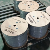 Câble Ethernet réseau FTP CAT6 4P8C 23AWG 4 paires torsadées pour communication