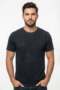 เสื้อยืดถักผ้าฝ้าย100% คอกลมรุ่นพื้นฐานระบายอากาศได้ - Product Image 3