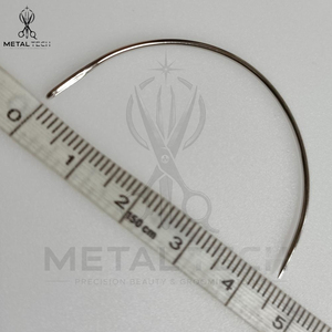 Aiguilles d'extension courbées en acier inoxydable, best-seller, aiguilles à tisser les cheveux courbées robustes, kit d'aiguilles à roue, outils de salon - Product Image 5