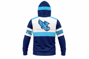 Sudadera con Capucha Personalizada para Hombre, Sublimada con Diseño Degradado y Logotipo de Bulldog, para Baloncesto - Product Image 6