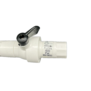 Valve de chasse d'eau manuelle avec limiteur de débit 600cc - Product Image 3