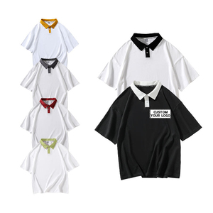เสื้อเชิ้ตผู้ชายคุณภาพสูงแบบใหม่ ดีไซน์เองได้ ปกเสื้อแบบกอล์ฟ สปอร์ต ลำลอง สมาร์ท ปักลาย แห้งเร็ว ผ้าแคนวาส - Product Image 1