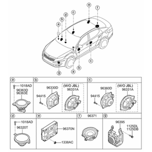 Interruptores y Controles Optima Nuevos, Lado Derecho, 963212T300 - Product Image 2
