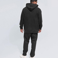 Ensemble de survêtement décontracté et écologique en coton 100% avec veste réfléchissante 3M et pantalon de jogging, style streetwear et sportswear, coupe oversize personnalisée pour l'hiver