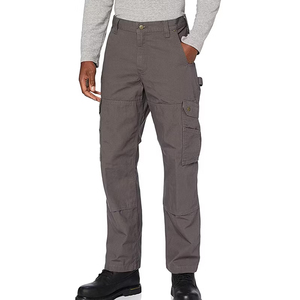 Pantalones de Mezclilla de Algodón de Alta Calidad, Talla Americana 6, con Bolsillos, Fáciles de Planchar, Antiencogimiento, Estilo Cargo, para Uso Diario, Casuales, Color Marrón - Product Image 4