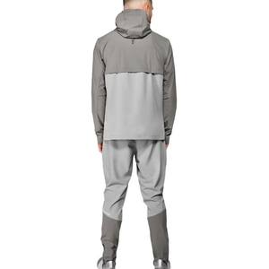 <b>Men</b>’s Nylon Windbreaker Suit Lightweight Polyester <b>Jacket</b> & Pants Set Zip-Up Design Breathable Outdoor & Gym Wear - Product Image 4