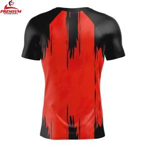 เสื้อรัดกล้ามเนื้อผู้ชายแบบตัดเย็บด้วยเทคนิค Heat Glued ระบายอากาศได้ดี แห้งเร็ว เหมาะสำหรับการออกกำลังกายและศิลปะการต่อสู้ - Product Image 2