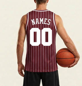 Maillots de basket personnalisés pour clubs et écoles – Maillots d'équipe de basket sans manches sublimés de qualité supérieure - Product Image 2