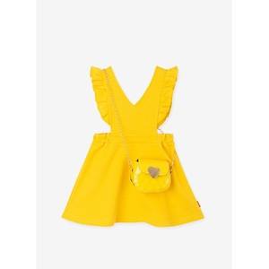 OZKIZ Robe Coréenne de Mode pour Enfants en Gros pour Filles de 2 à 6 Ans Printemps/Automne, Bretelles Fines, Tissu Mousseline, Volants - Product Image 1