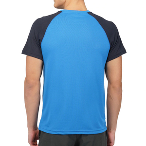 T-shirt de sport moderne et actif pour homme, couleur unie, haute qualité, respirant, prêt pour l'hiver, texture confortable, mélange de polyester - Product Image 2
