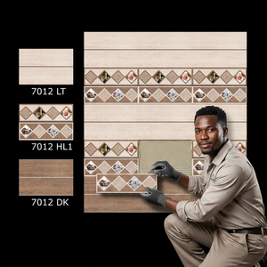 Most Demanded Bathroom Interior Kitchen Design Glossy Finish Ceramic Digital Glazed Wall <b>Tiles</b> 250x375mm - Product Image 2