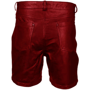 Custom Genuine <b>Leather</b> <b>Shorts</b> Men Women Fashion <b>Leather</b> <b>Shorts</b> High Quality <b>Leather</b> Hot Pants Casual <b>Shorts</b> - Product Image 4