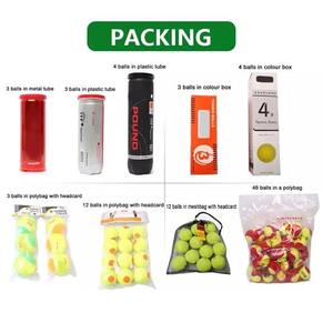 Tennis <b>Ball</b> Yellow Felt Durable for Entertainment Practice - Product Image 6