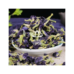 Matériel de qualité supérieure : Pétales de fleur de pois papillon séchés de première qualité pour la préparation de thés et la décoration culinaire, destinés au commerce mondial - Product Image 1