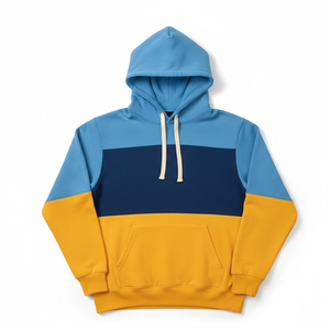 Sudadera Unisex Personalizada de Algodón y Poliéster con Capucha, Rayas, Estampado en Relieve, Estilo Urbano de Invierno, Talla 6X - Product Image 1