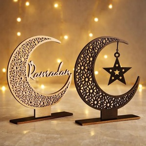 Décoration de table islamique de luxe – Accent lune croissante pour un intérieur festif - Product Image 4